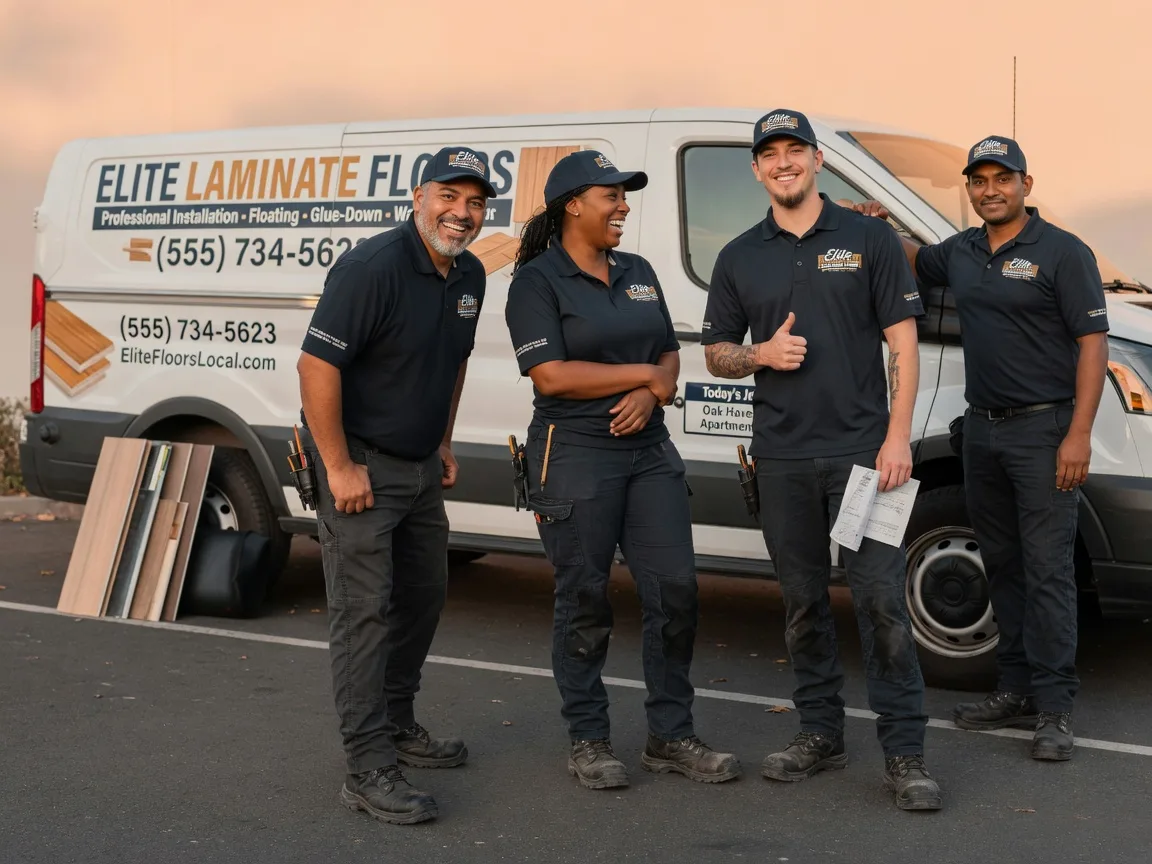 Laminate flooring installation company in Hays, KS